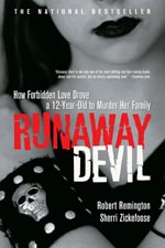 A book cover with the title of runaway devil.