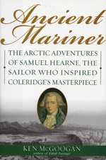 A book cover with an image of a man in the background.