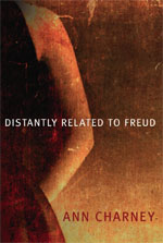 A book cover with the title " distantly related to freud ".