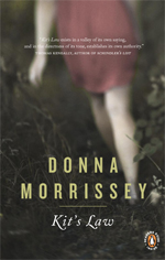 A book cover with the title of donna morrissey.
