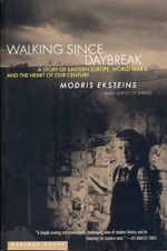 A book cover with an old man standing in front of a wall.