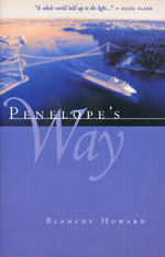 A book cover with a picture of a boat in the water.