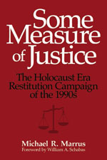 A book cover with the title " some measure of justice ".