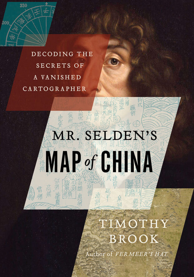 A book cover with an image of a man 's face.
