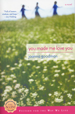 A field of flowers with the words " you made me love you " written on it.