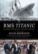 A book cover with an image of the titanic.