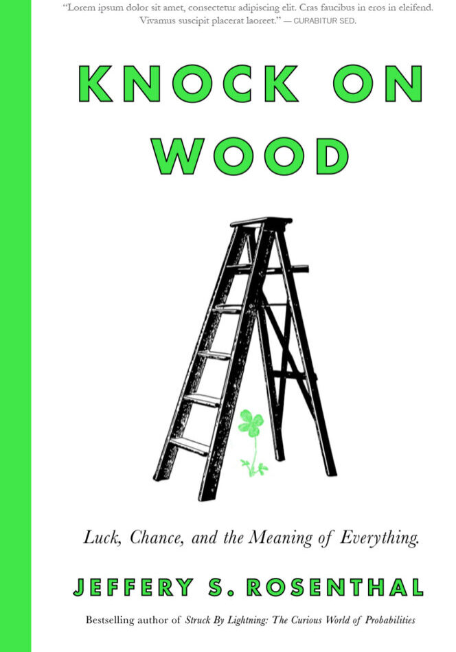 A book cover with an image of a ladder.
