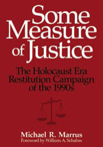 A book cover with the title " some measure of justice ".