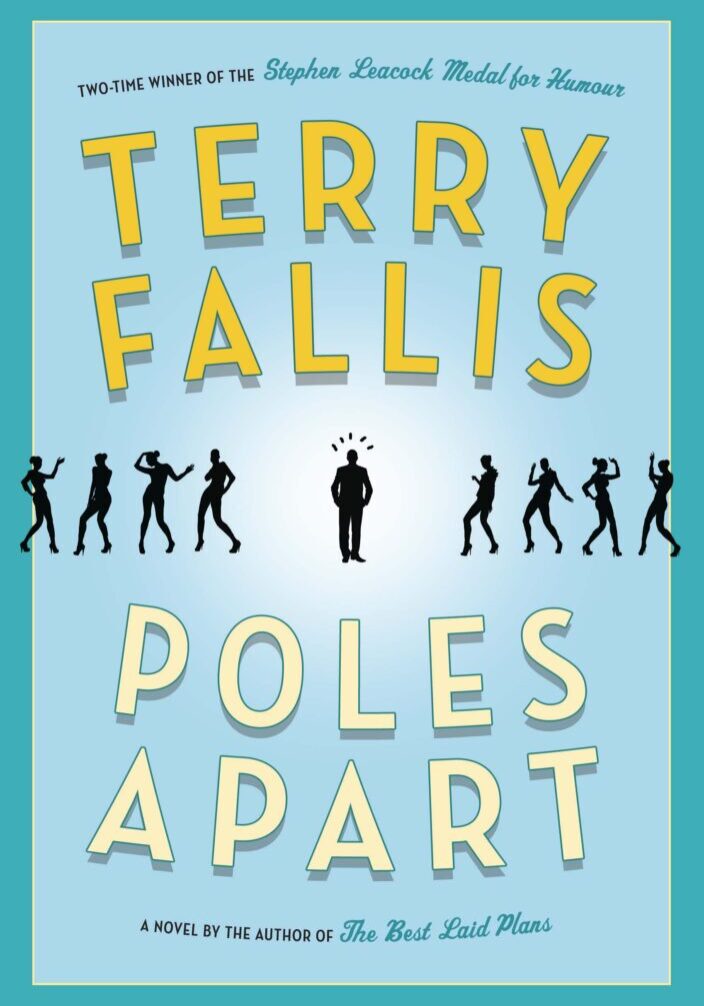 A book cover with yellow lettering and an image of people.