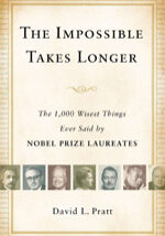 A book cover with many different people and words.