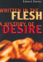 A book cover with the title written in the flesh