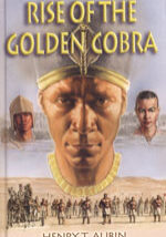 A book cover with an image of the golden cobra