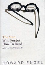 A book cover with glasses and the words " the man who forgot how to read ".